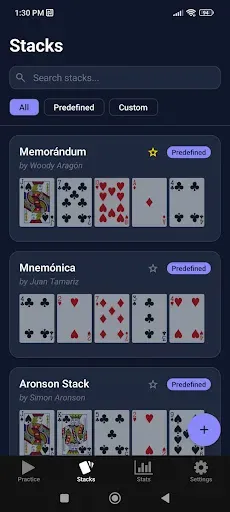 Скриншот 2 — Mnemonicosis 2.0-Stack trainer