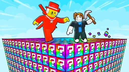 Скриншот 1 — Break a Lucky Block!