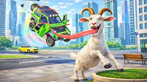 Скриншот 2 — I Am a Goat : Animal pranks