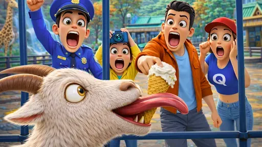 Скриншот 4 — I Am a Goat : Animal pranks