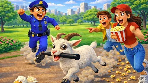 Скриншот 7 — I Am a Goat : Animal pranks