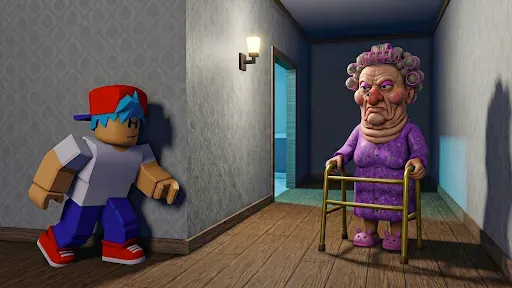 Скриншот 6 — Grumpy Granny Obby Run