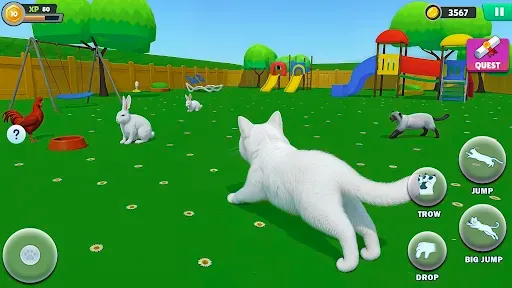 Скриншот 8 — Kitty vs Granny Prank Battle