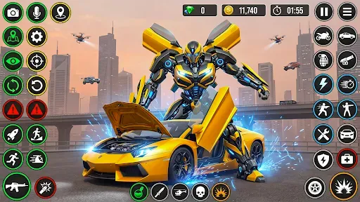 Скриншот 2 — Robot Game: Transformation