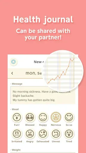 Скриншот 3 — 280days: Pregnancy Diary