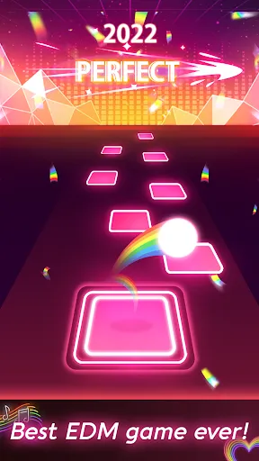 Скриншот 1 — Tiles Hop Музыкальные Игры Шар