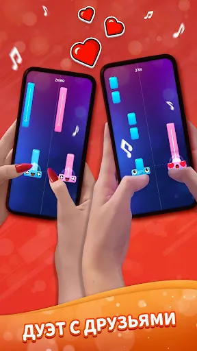 Скриншот 2 — Duet Tiles: Dual Music Games