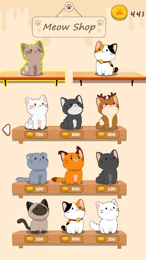 Скриншот 1 — Duet Cats: Милые кошки музыка