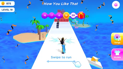 Скриншот 1 — Dancing Race - Music Games