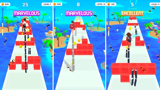 Скриншот 2 — Dancing Race - Music Games