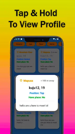 Скриншот 1 — Moga Gay Dating & Chat