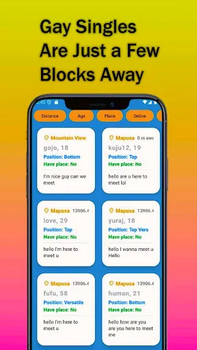 Скриншот 4 — Moga Gay Dating & Chat