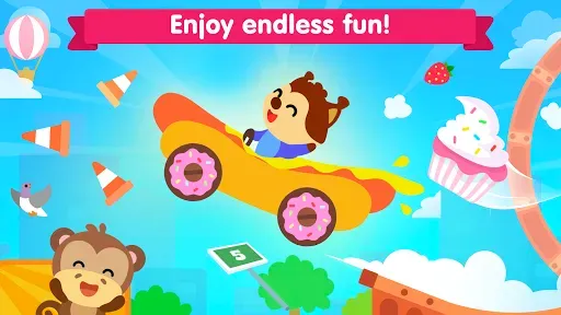Скриншот 3 — Car games for kids & toddlers