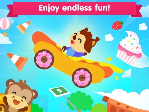Скриншот 6 — Car games for kids & toddlers