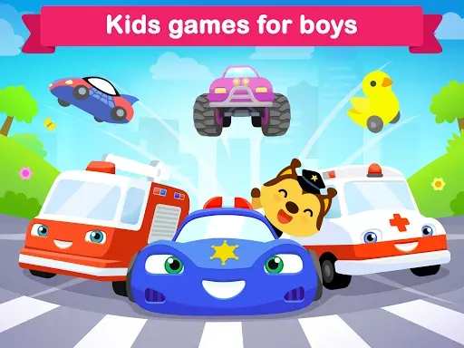 Скриншот 7 — Car games for kids & toddlers
