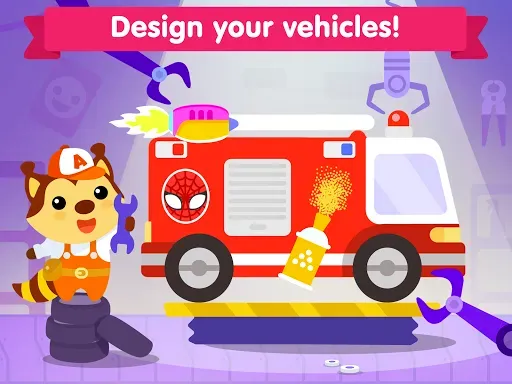 Скриншот 8 — Car games for kids & toddlers