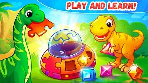 Скриншот 2 — Dinosaur games for kids age 2