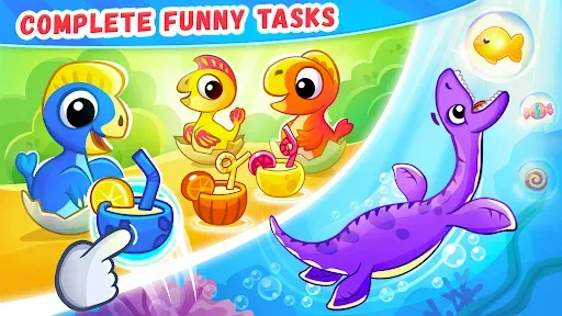 Скриншот 3 — Dinosaur games for kids age 2