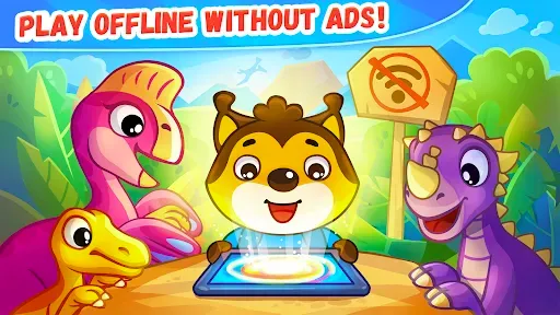 Скриншот 5 — Dinosaur games for kids age 2