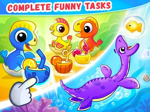 Скриншот 8 — Dinosaur games for kids age 2