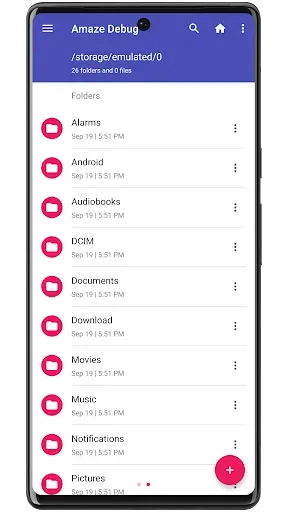 Скриншот 2 — Amaze File Manager