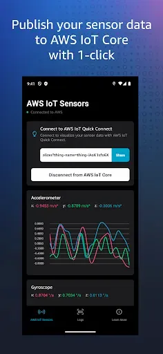 Скриншот 3 — AWS IoT Sensors