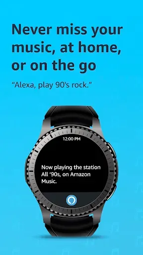 Скриншот 1 — Amazon Alexa for Smart Watches