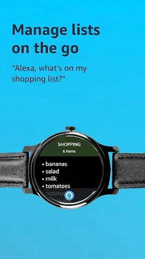 Скриншот 3 — Amazon Alexa for Smart Watches