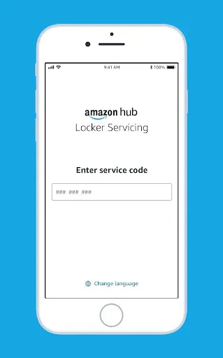 Скриншот 1 — Amazon Hub Locker Servicing