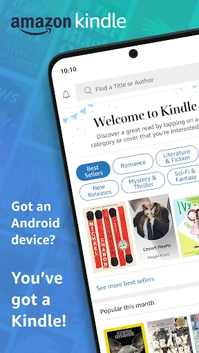 Скриншот 1 — Amazon Kindle: Reading App