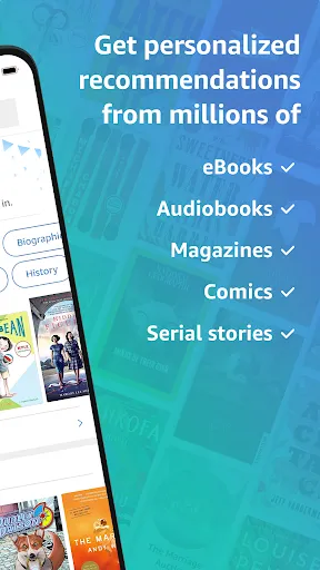 Скриншот 2 — Amazon Kindle: Reading App