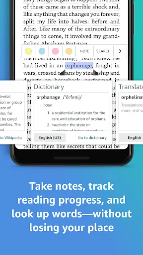 Скриншот 4 — Amazon Kindle: Reading App