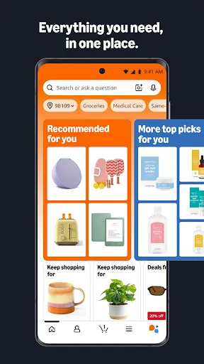 Скриншот 1 — Amazon Shopping