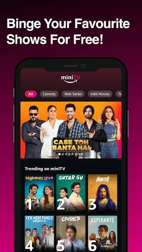 Скриншот 1 — Amazon miniTV - Web Series