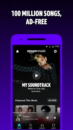 Скриншот 1 — Amazon Music