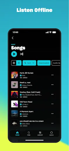 Скриншот 6 — Amazon Music: Songs & Podcasts