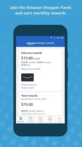 Скриншот 1 — Amazon Shopper Panel