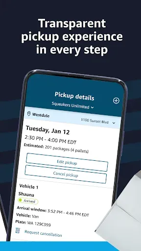 Скриншот 3 — Amazon Shipping