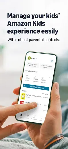 Скриншот 1 — Amazon Kids Parent Dashboard