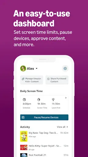 Скриншот 7 — Amazon Kids Parent Dashboard