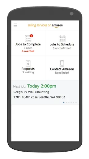 Скриншот 1 — Selling Services on Amazon