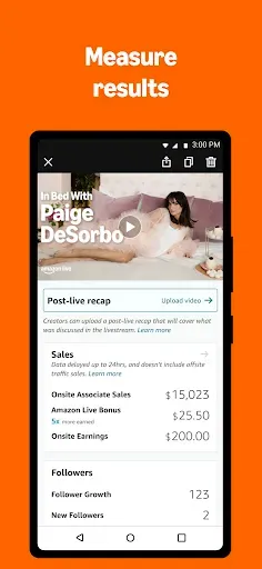 Скриншот 5 — Amazon Live Creator App