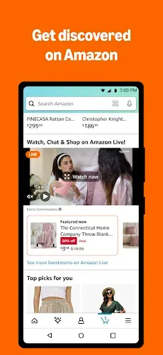 Скриншот 6 — Amazon Live Creator App