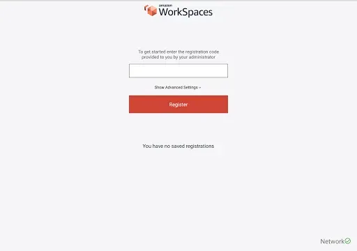 Скриншот 1 — Amazon WorkSpaces