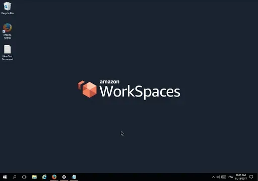 Скриншот 2 — Amazon WorkSpaces