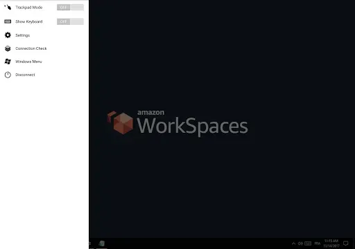 Скриншот 3 — Amazon WorkSpaces