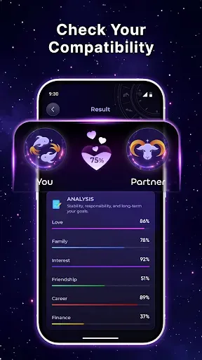 Скриншот 3 — Astrology: Horoscope & Psychic