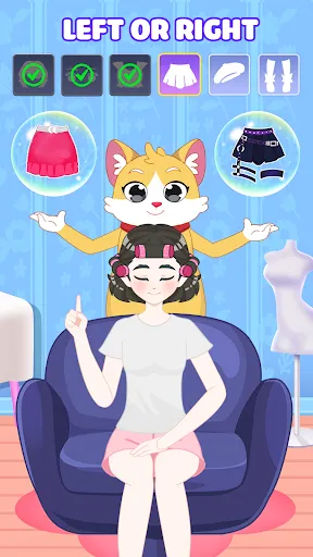 Скриншот 3 — Left or Right: Dress up Show