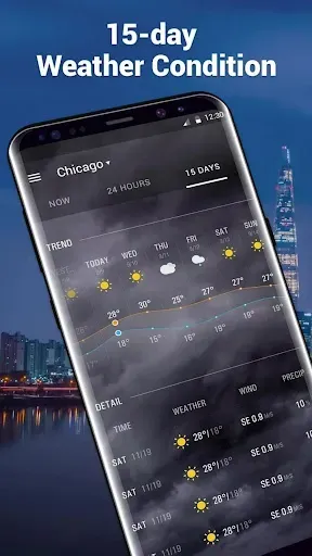 Скриншот 4 — Amber Weather Elite
