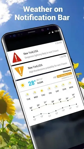 Скриншот 5 — Amber Weather Elite
